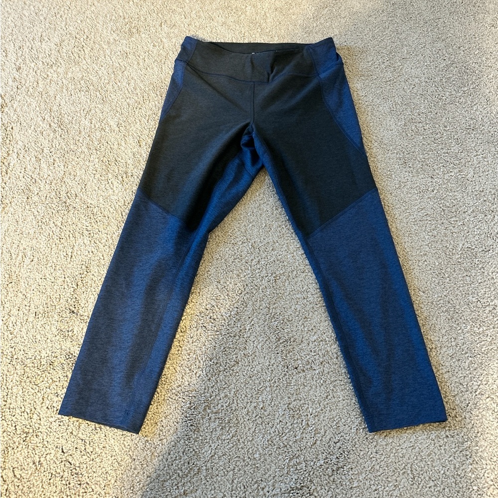 Outdoor voice j29 leggings size large blue